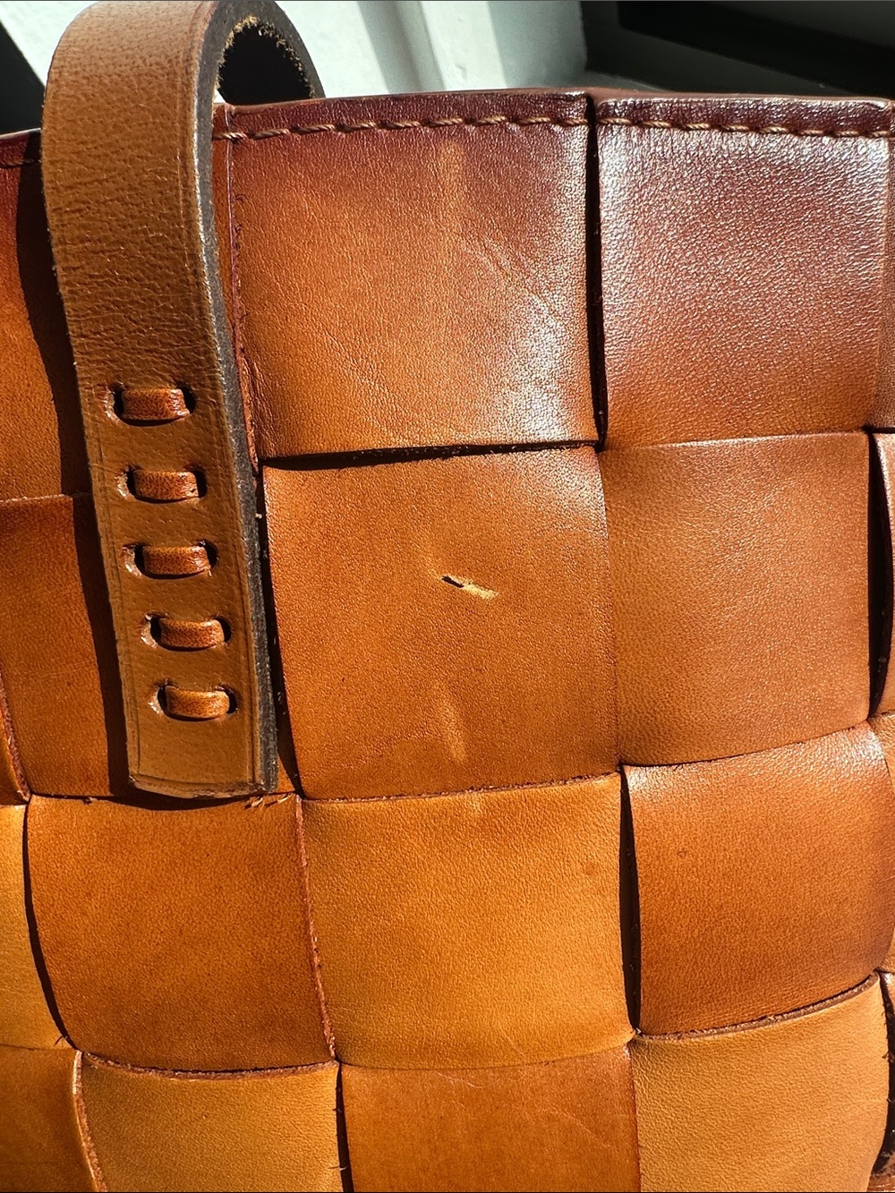 Dragon Diffusion Brown Leather Japan Tote - Picture 5 of 8